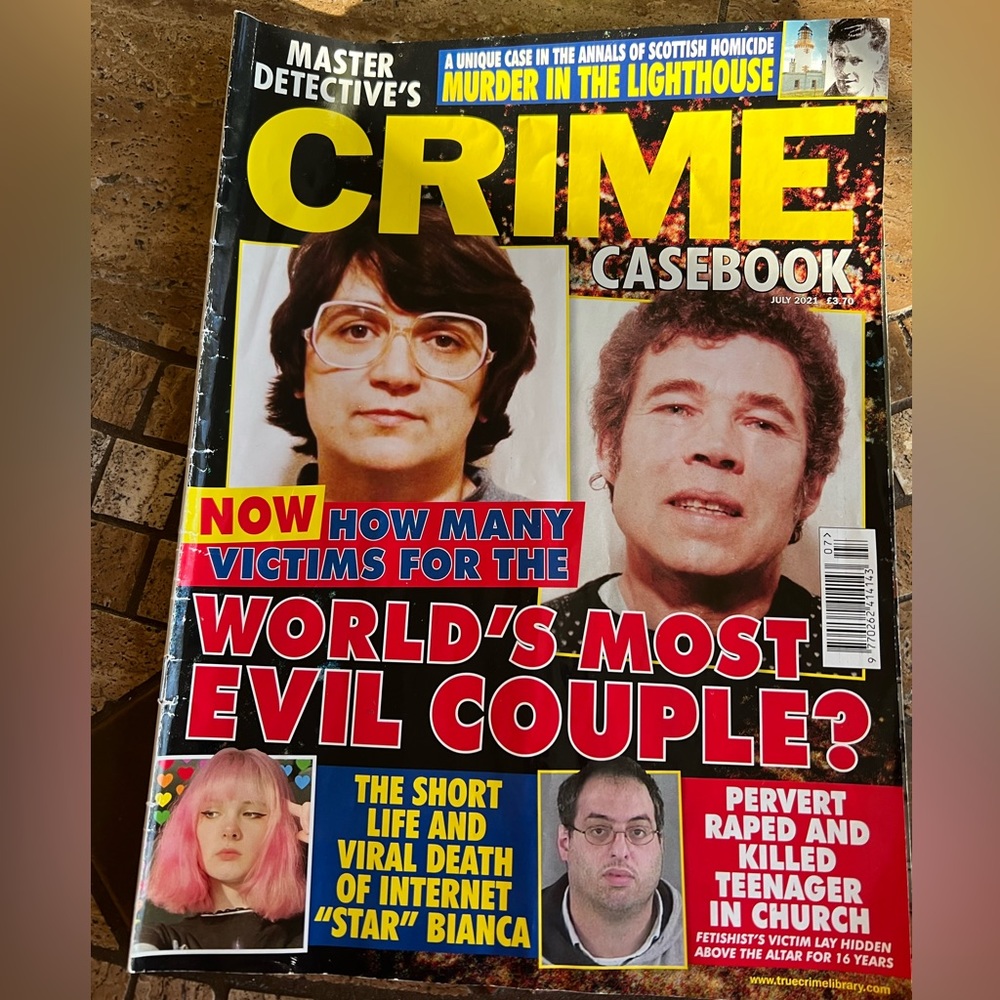 17 pc crime/ detective magazines